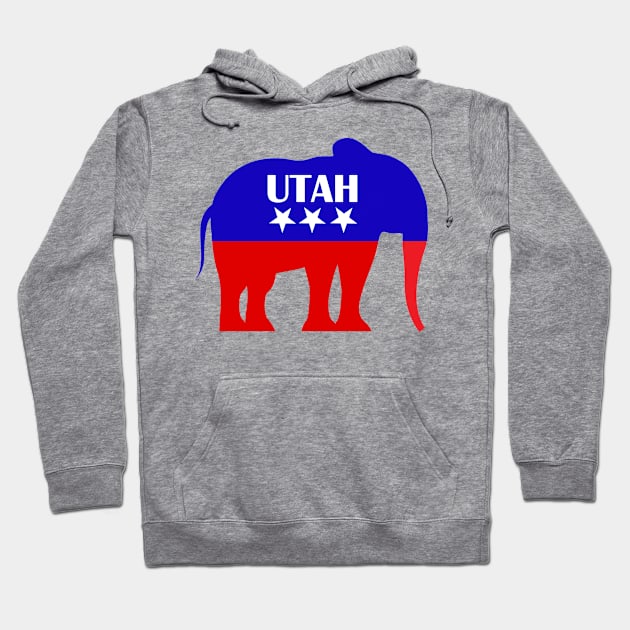 Utah Republican Hoodie by MtWoodson